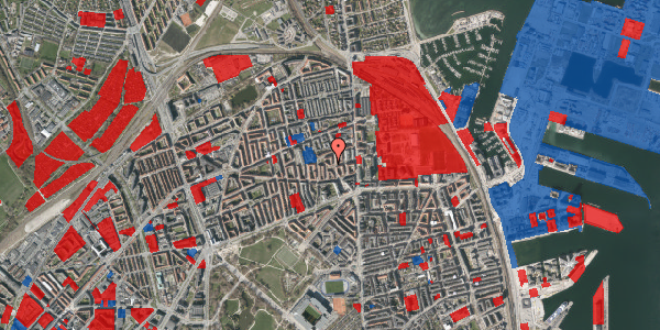 Jordforureningskort på Hjortøgade 10, 4. th, 2100 København Ø