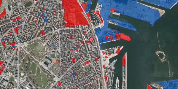 Jordforureningskort på Hjørringgade 8, 3. th, 2100 København Ø