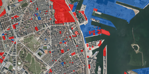 Jordforureningskort på Hjørringgade 11, 1. th, 2100 København Ø