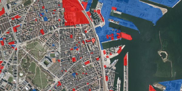 Jordforureningskort på Hjørringgade 12B, 1. 1, 2100 København Ø