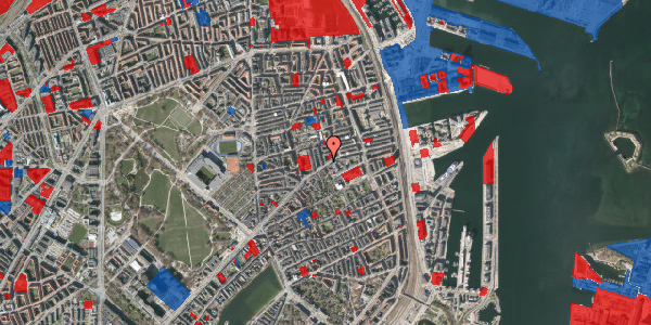 Jordforureningskort på Hobrogade 2, 1. th, 2100 København Ø