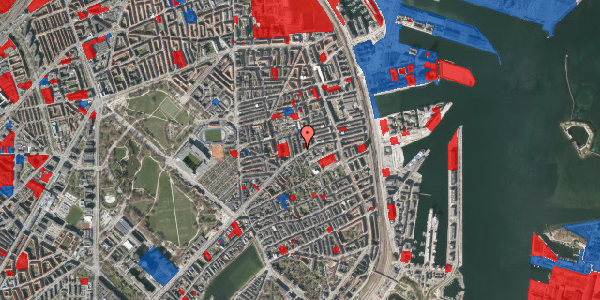 Jordforureningskort på Hobrogade 3, 2. th, 2100 København Ø