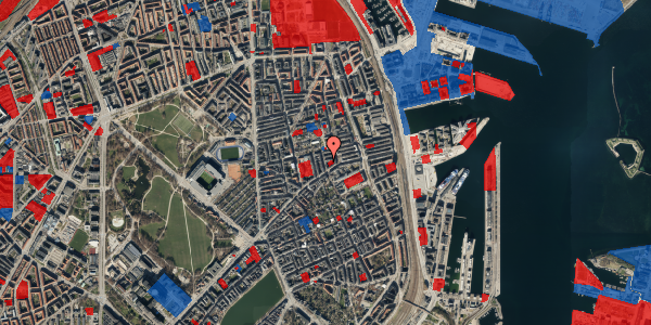 Jordforureningskort på Hobrogade 6, 3. th, 2100 København Ø