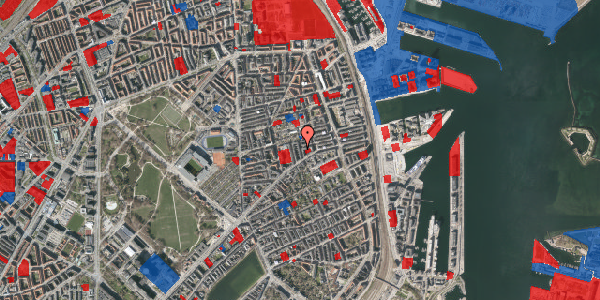 Jordforureningskort på Hobrogade 11, 1. th, 2100 København Ø