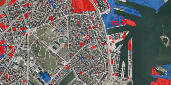 Jordforureningskort på Hobrogade 11, 4. th, 2100 København Ø