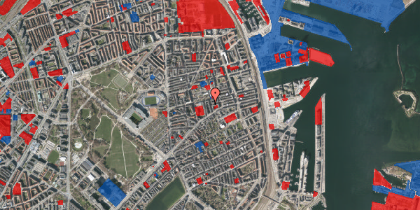 Jordforureningskort på Hobrogade 13, 3. th, 2100 København Ø