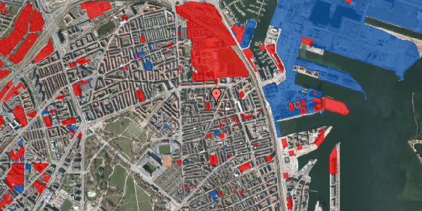 Jordforureningskort på Holbækgade 3, 2. th, 2100 København Ø