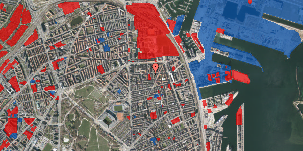 Jordforureningskort på Holbækgade 5, 2. th, 2100 København Ø