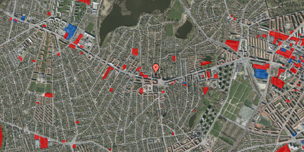 Jordforureningskort på Holcks Plads 4, 2. th, 2700 Brønshøj