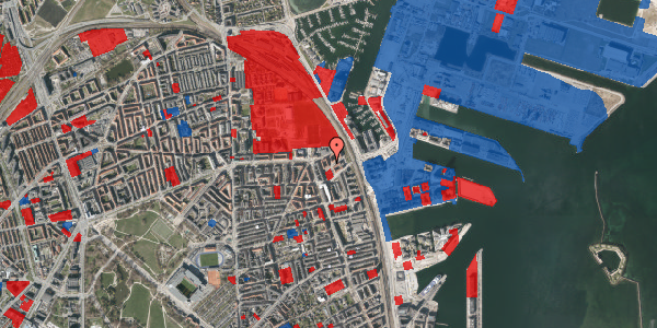 Jordforureningskort på Holstebrogade 7, 5. th, 2100 København Ø