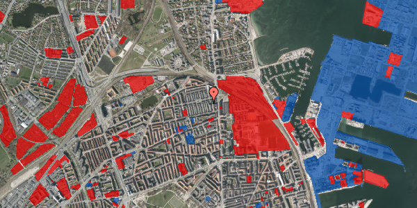 Jordforureningskort på Hornemansgade 3, 2100 København Ø