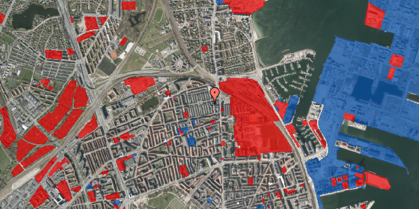 Jordforureningskort på Hornemansgade 7, 2100 København Ø