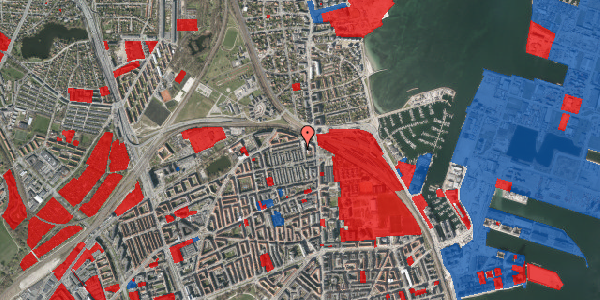 Jordforureningskort på Hornemansgade 33, 2100 København Ø