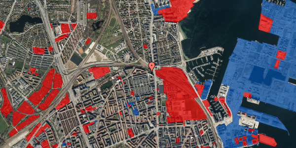 Jordforureningskort på Hornemansgade 42, 4. th, 2100 København Ø