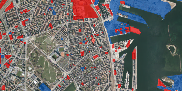 Jordforureningskort på Horsensgade 2, 1. th, 2100 København Ø