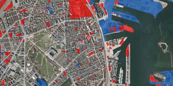 Jordforureningskort på Horsensgade 2, 5. th, 2100 København Ø