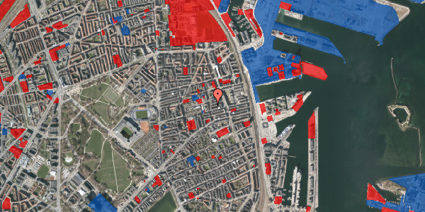 Jordforureningskort på Horsensgade 4, 1. th, 2100 København Ø