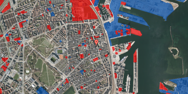 Jordforureningskort på Horsensgade 16, st. , 2100 København Ø