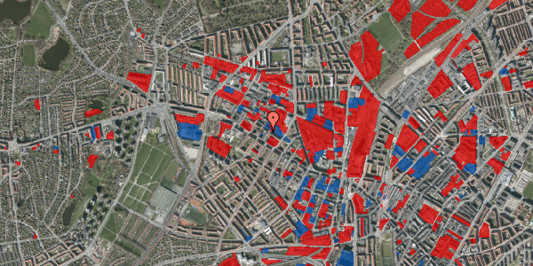 Jordforureningskort på Houmanns Allé 7, st. th, 2400 København NV