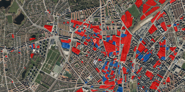 Jordforureningskort på Houmanns Allé 7, 4. tv, 2400 København NV