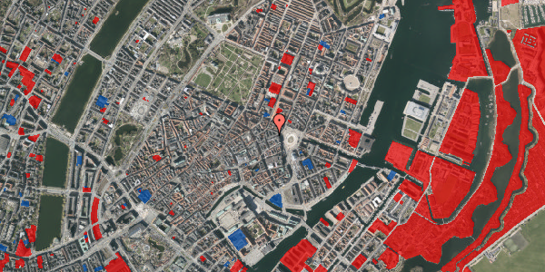 Jordforureningskort på Hovedvagtsgade 6, 3. th, 1103 København K