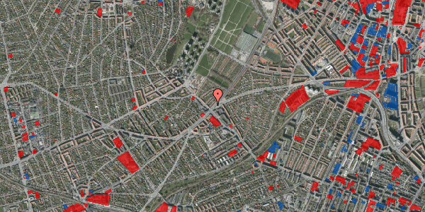 Jordforureningskort på Hulgårdsvej 5, 1. th, 2400 København NV