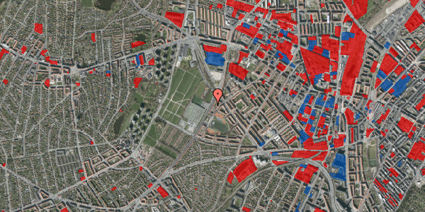 Jordforureningskort på Hulgårdsvej 98, st. th, 2400 København NV