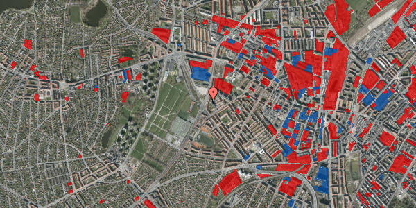 Jordforureningskort på Hulgårdsvej 110, st. tv, 2400 København NV