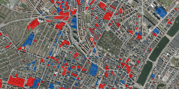 Jordforureningskort på Humlebækgade 20, 3. th, 2200 København N