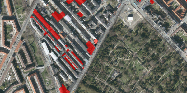 Jordforureningskort på Husumgade 1, 1. 1, 2200 København N