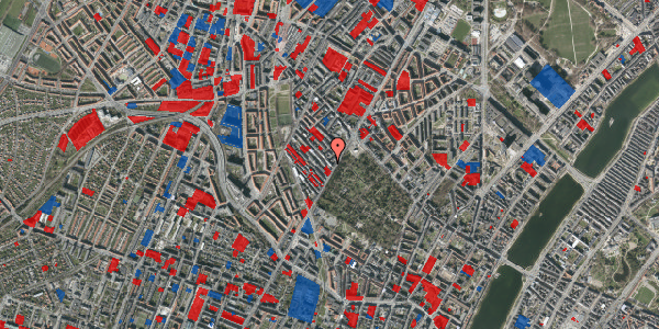 Jordforureningskort på Husumgade 4, st. tv, 2200 København N