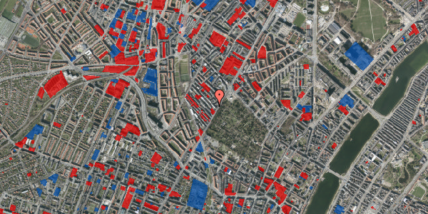 Jordforureningskort på Husumgade 4, 2. th, 2200 København N