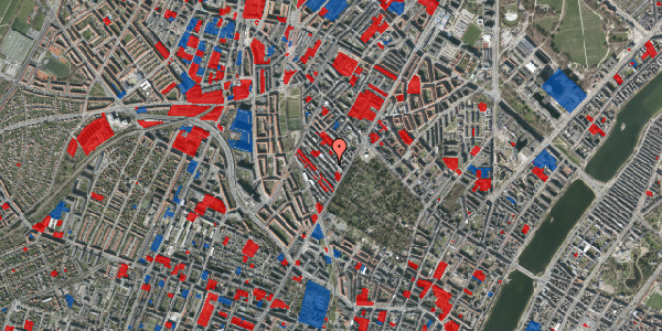 Jordforureningskort på Husumgade 13, st. , 2200 København N