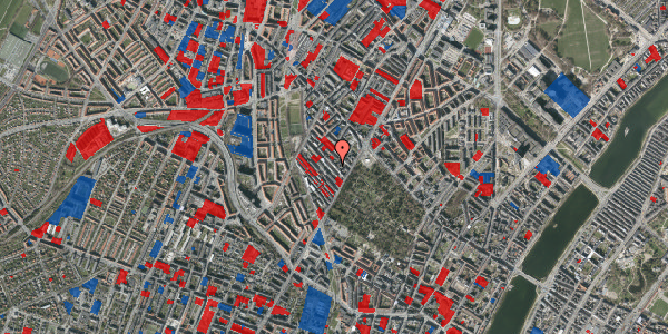 Jordforureningskort på Husumgade 14, 1. th, 2200 København N