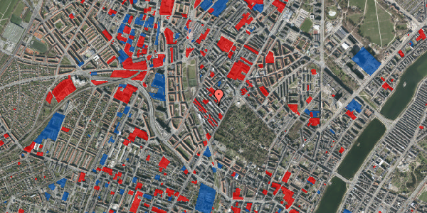 Jordforureningskort på Husumgade 19, 1. th, 2200 København N