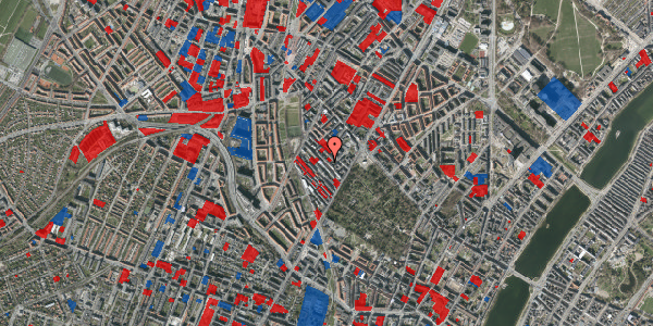 Jordforureningskort på Husumgade 22, 1. th, 2200 København N