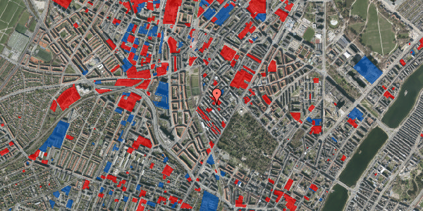 Jordforureningskort på Husumgade 36, 4. th, 2200 København N