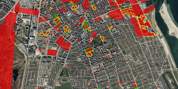 Jordforureningskort på Hveensvej 17, st. th, 2300 København S