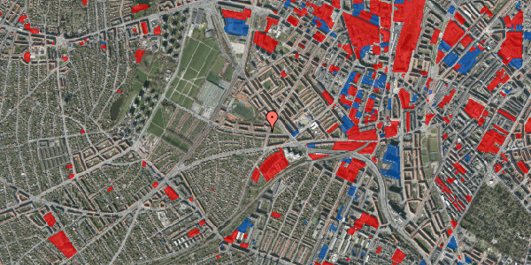 Jordforureningskort på Hvidkildevej 4, 1. th, 2400 København NV