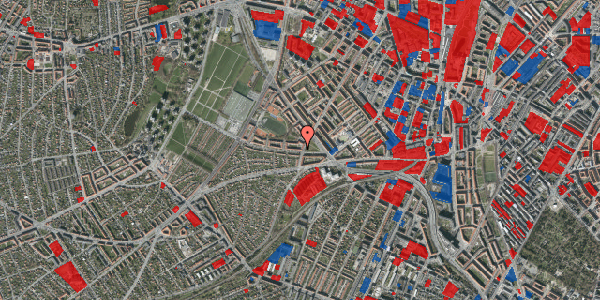 Jordforureningskort på Hvidkildevej 4, 1. tv, 2400 København NV