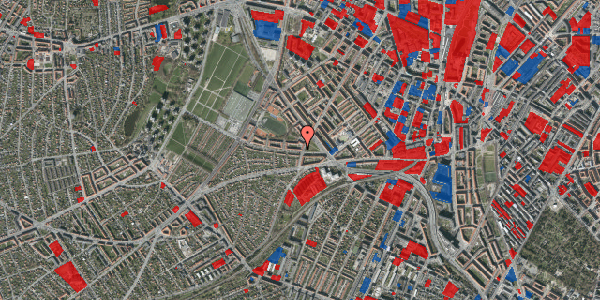 Jordforureningskort på Hvidkildevej 4, 2. th, 2400 København NV