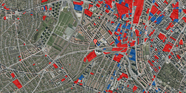 Jordforureningskort på Hvidkildevej 9, 1. th, 2400 København NV