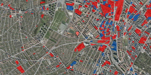 Jordforureningskort på Hvidkildevej 12, 1. th, 2400 København NV