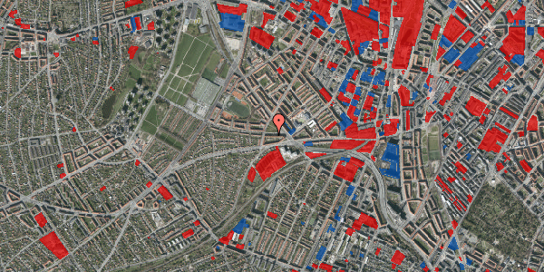 Jordforureningskort på Hvidkildevej 13, 1. tv, 2400 København NV