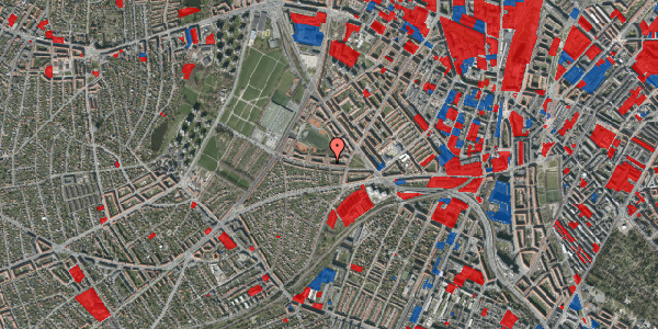 Jordforureningskort på Hvidkildevej 14, 1. th, 2400 København NV