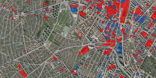 Jordforureningskort på Hvidkildevej 18C, 1. th, 2400 København NV