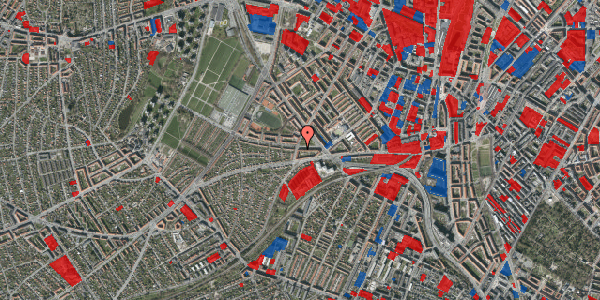 Jordforureningskort på Hvidkildevej 19, st. 1, 2400 København NV