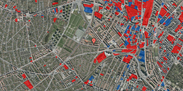 Jordforureningskort på Hvidkildevej 22, 1. th, 2400 København NV