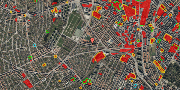 Jordforureningskort på Hvidkildevej 22, 1. tv, 2400 København NV