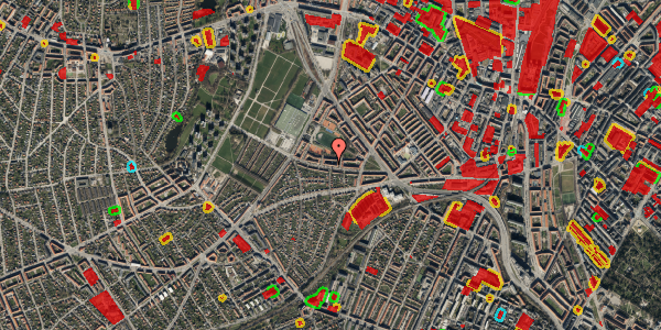 Jordforureningskort på Hvidkildevej 26, 1. th, 2400 København NV